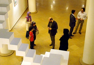 افتتاح نمایشگاه منتخب آثار دوسالانه نیایش 